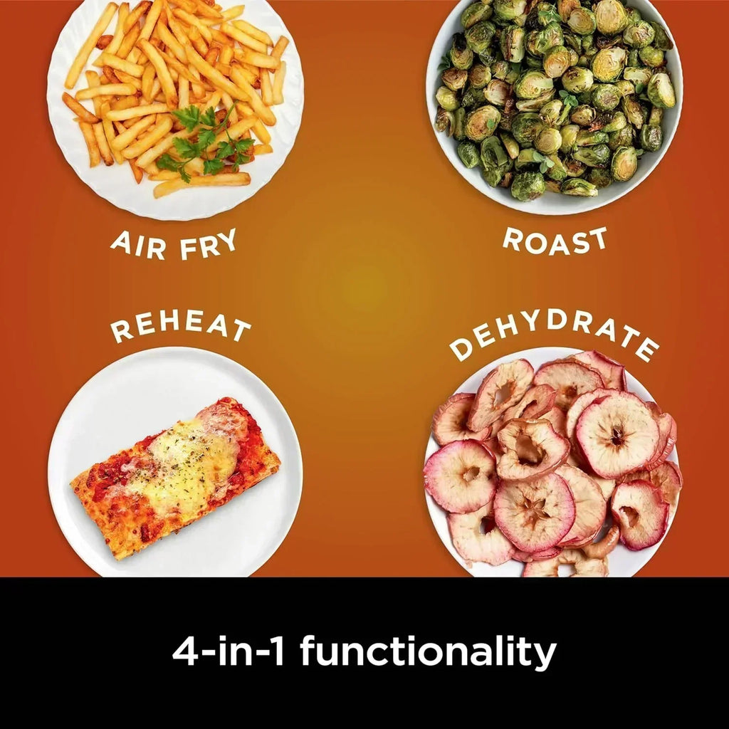 Ninja Air Fryer Pro 5-quart 4-in-1 air fryer that air fries bakes reheats and dehydrates