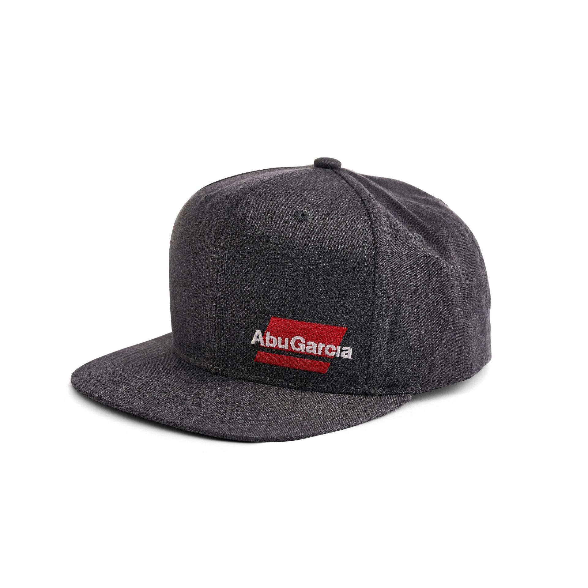 Heather Grey Flat Brim Hat
